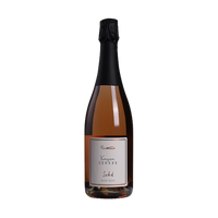 Freigestellte Flasche Rosé Sekt brut 2023 vom Weingut Vinçon-Zerrer, 0,75 Liter