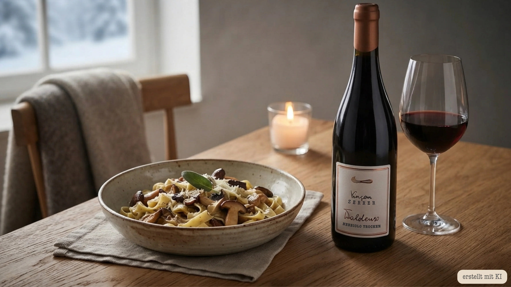 Tagliatelle mit Steinpilzen & Salbeibutter