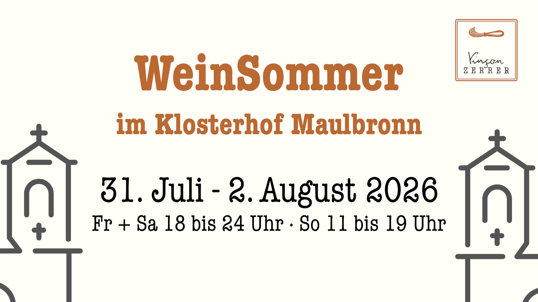 Weinsommer Maulbronn
