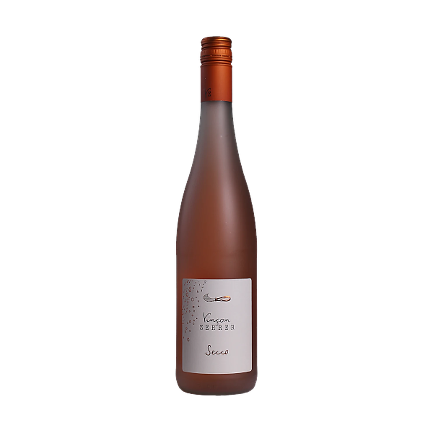 Freigestellte Flasche Secco Rotling 0,75 l vom Weingut Vinçon-Zerrer aus Württemberg