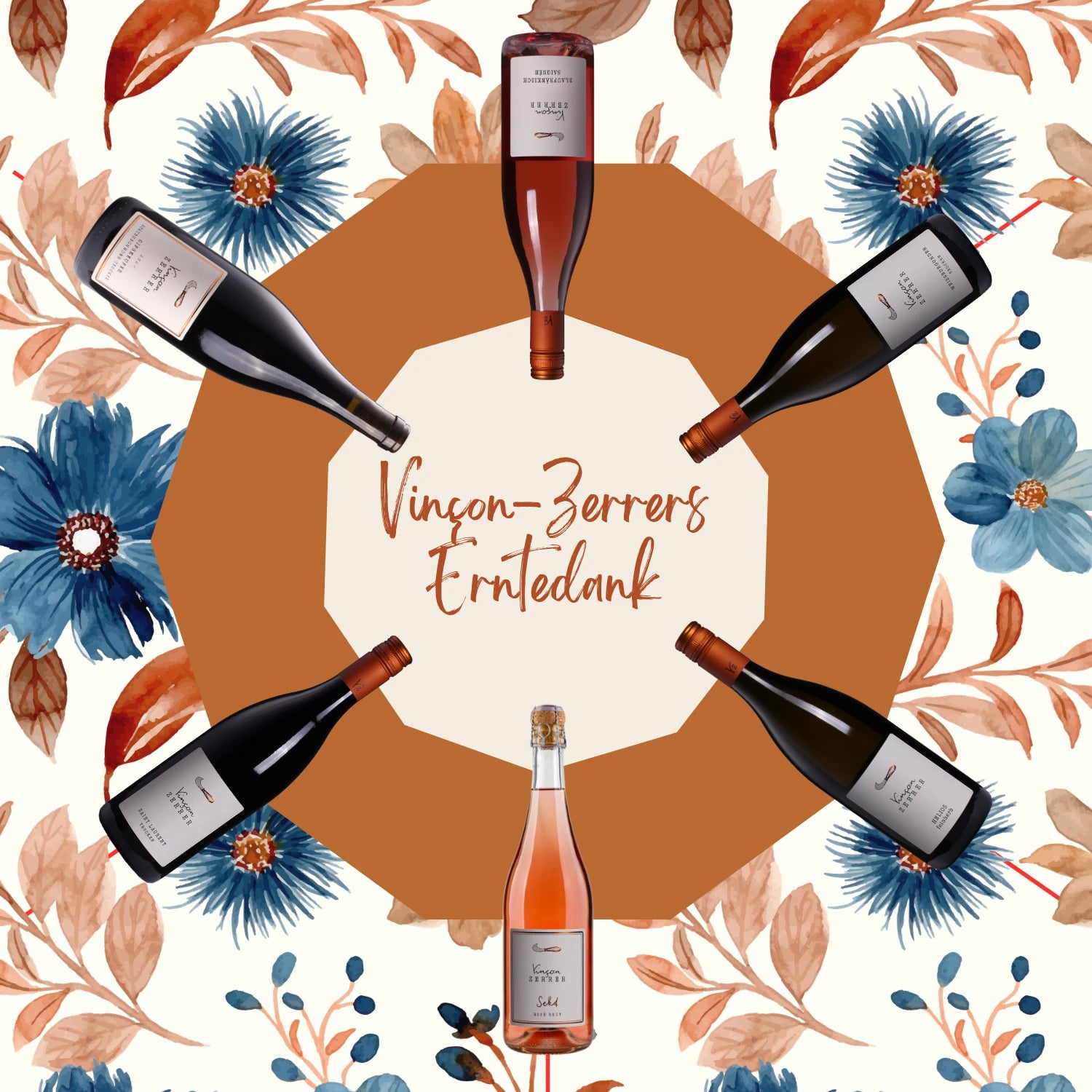 Herbstweinpaket „Erntedank" – 6er Weinprobe