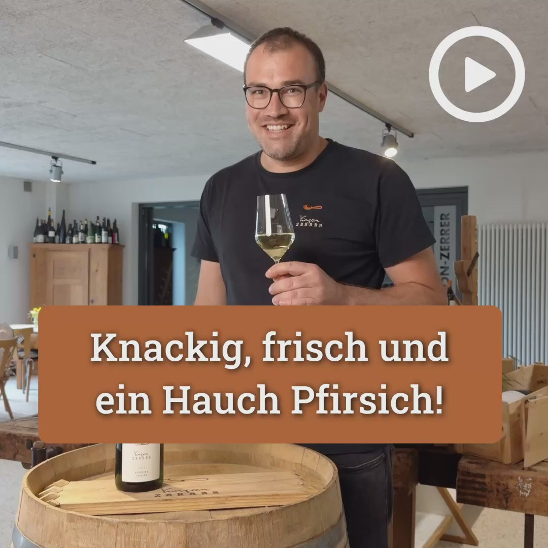 Produktvideo Riesling trocken LITERFLASCHE